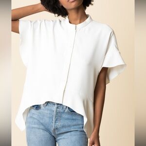 IRO Gaarpa Top, size 40 (10 US), off white